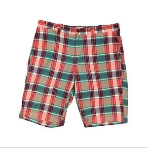 J. Crew Indian Madras Bermuda Shorts